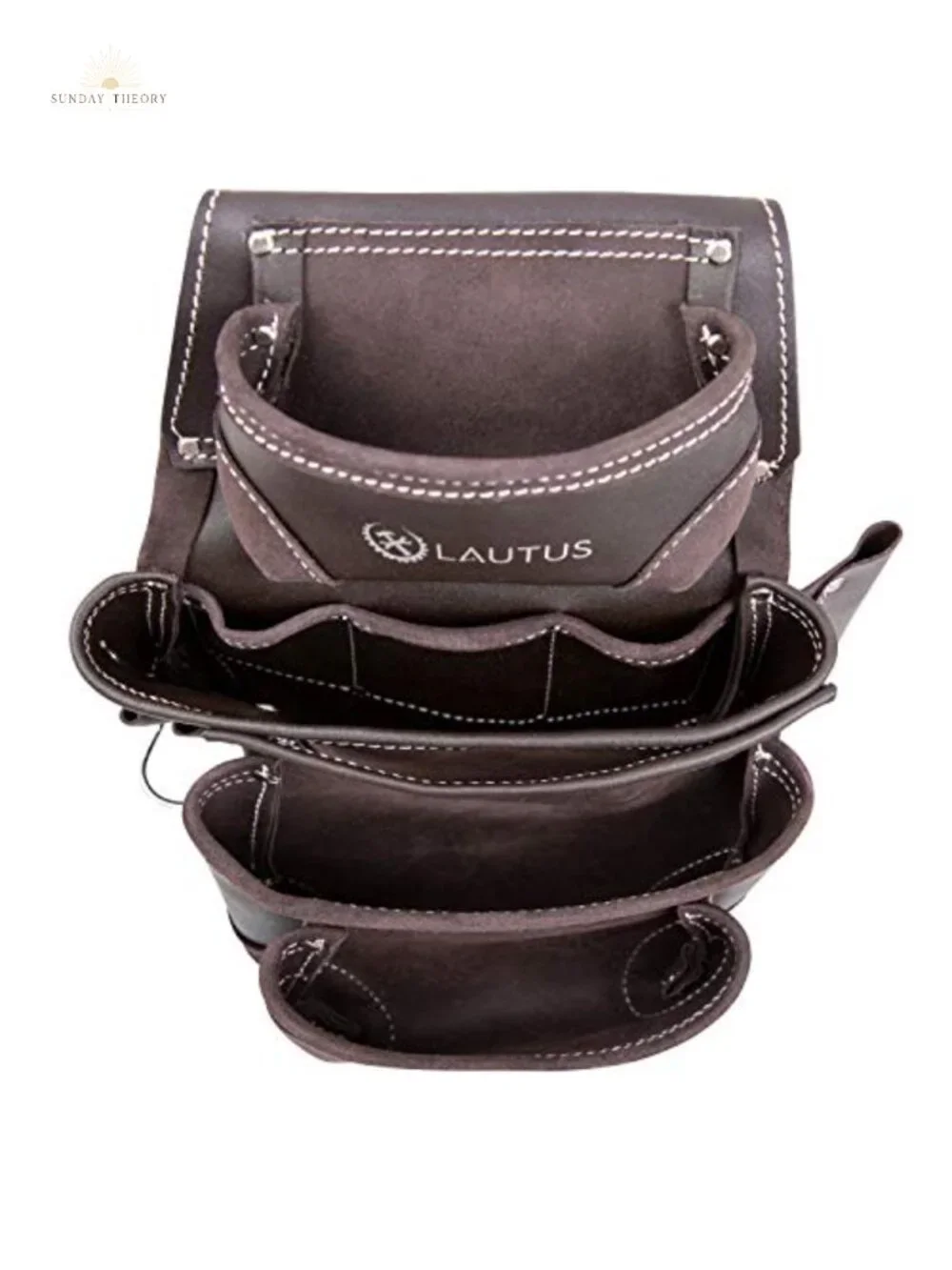 Leather Tool Belt Pouch Bag Carpenter Construction Framer Handyman Electrician